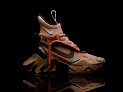Nike concept sneakers 3D model