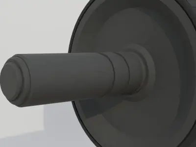 Double Exercise Wheel 3D model