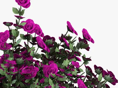 Balcony Flowers Free 3D model