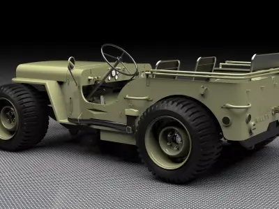 JEEP WILLYS  3D model