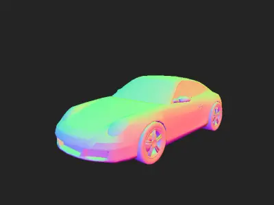 997 REPLICA  Low-poly 3D model