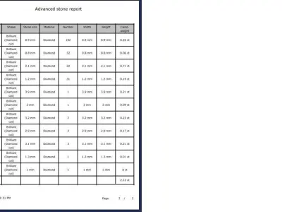 Diamond pendant  jewelry Free 3D print model