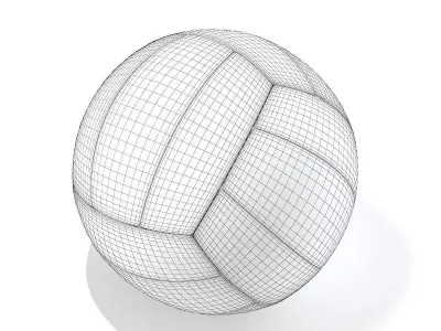 Volleyball ball 3D model