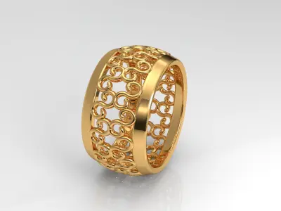 Pattern Ring 1 3D print model