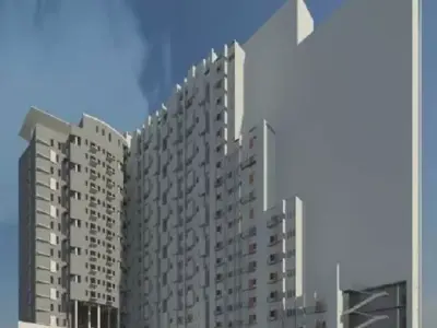 residential complex complete revit project P3 3D model