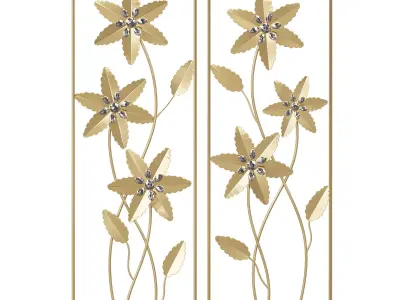 Rosdorf park 2 piece metal wall decor 3D model purchase