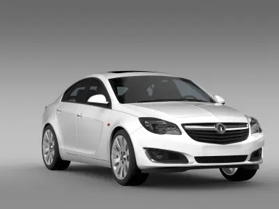 Vauxhall Insignia Hatchback ECOFlex 2015 3D model
