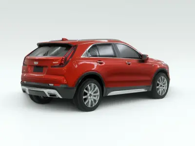 2020 Cadillac XT4 3D model