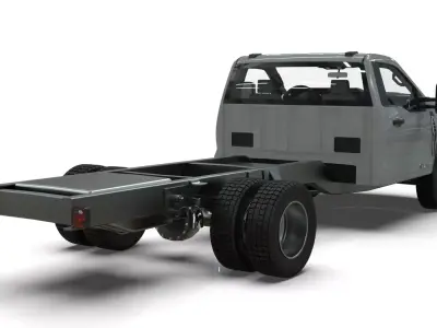 2024 F-600 Truck Chassis Blender 3D model