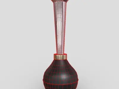 Air Horn Low-poly 3D model