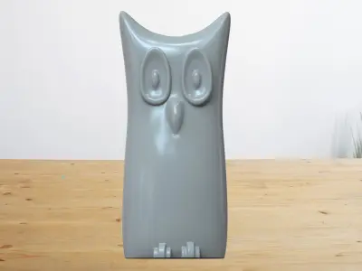 Owl 3d printable model 3D print model