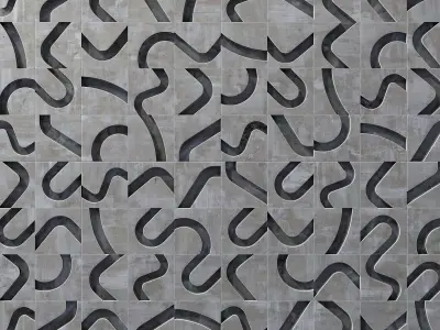 Penel plate line bend n1 3D model