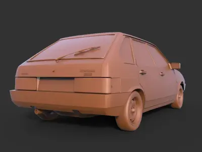 Vaz 2109 3D print model