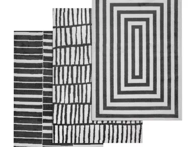 Rug Set 558 3D model