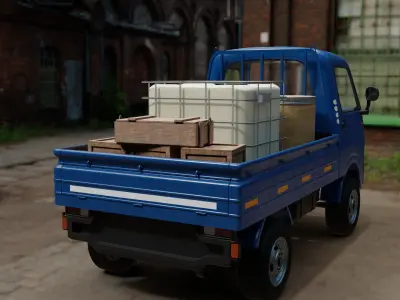 suzuki carry 3D model