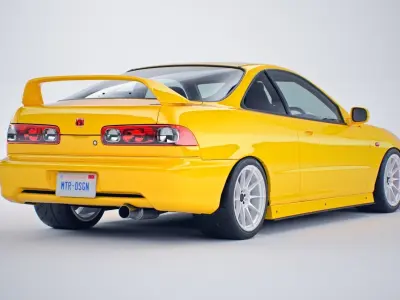 Honda Integra Type R DC2 1996 3D model