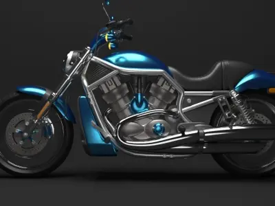 Motorcycle 3D model