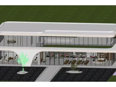 Minimalist Modern Style 3D model