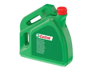 Castrol GTX Engine Oil 15W-40 A3B3 4L 3D model