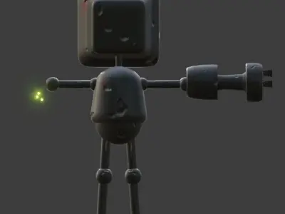 Where is my arm Free 3D model