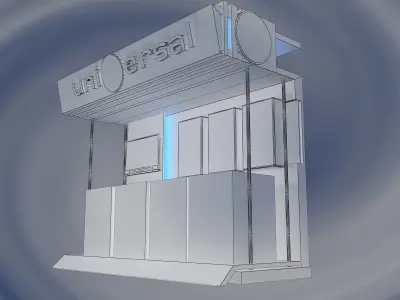 Stand Display Products a383a 3D model