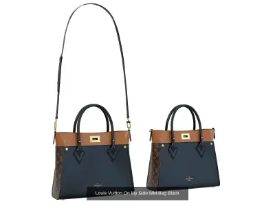 Louis Vuitton On My Side MM Bag  3D Model Pack