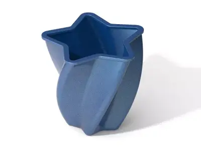 Classic Attractive Star Vase 3D print model