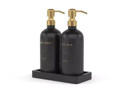 Luxury Soap and Lotion Dispenser 3D model