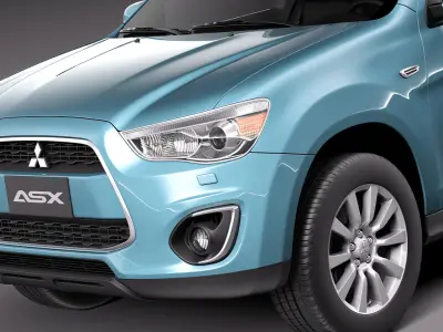 Mitsubishi ASX 2011 3D model