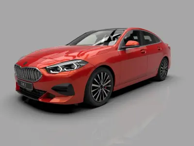 2 Series Gran Coupe F44  Organizing 3D model