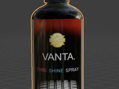Spray Bottle  3D model