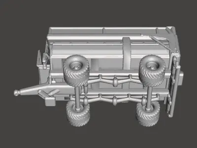 Trailer 3D model