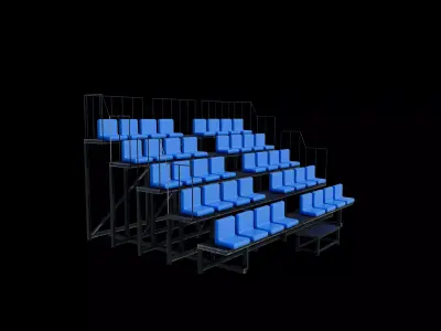 Tribuna 3D model