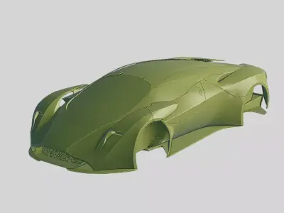 Aston Martin DP-100 Vision Gran Turismo 2015 Printable Body 3D print model