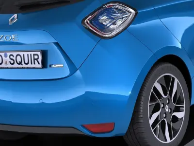 Renault Zoe 2017 3D model