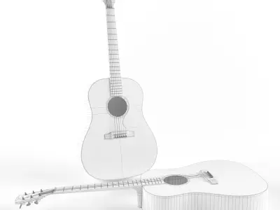 GIBSON J-45 3D model