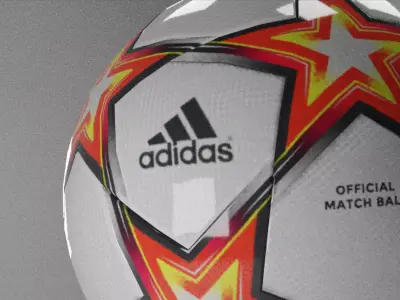 UCL Ball Finale 2021 Free 3D model