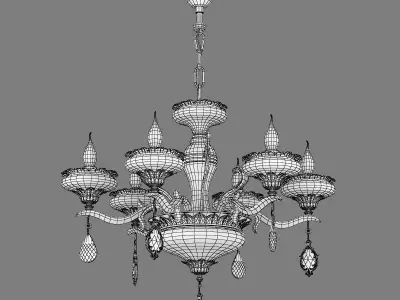 695062 Melagro Osgona Chandelier 3D model