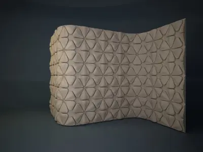 04 FRANGIPANI RELIEF Low-poly 3D model