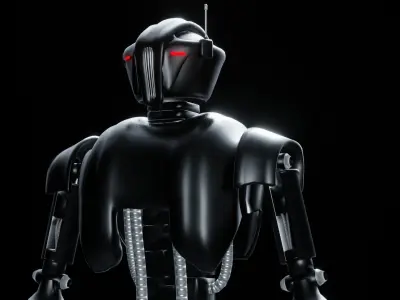 HK 47 Droid  Free 3D model