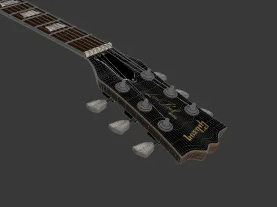Gibson Les Paul  TopGold 3D model