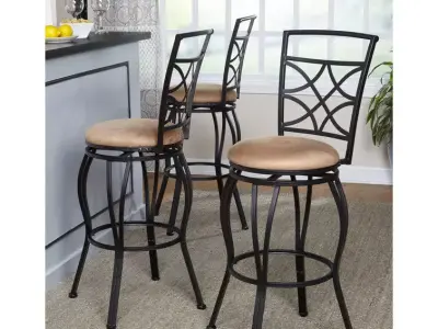 Rigsby Swivel Adjustable Height Stool  3D model