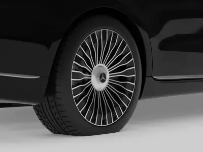 2021 Mercedes-Benz S-Class Maybach 3D model