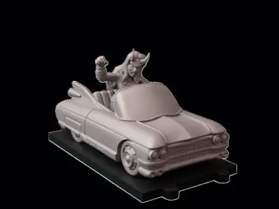 Nina TUSSLE FOR VICTORY 3D print model