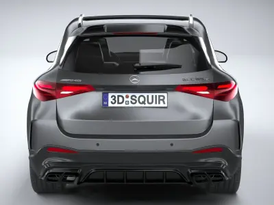 Mercedes-Benz GLC63 S AMG E Performance 2024 3D model