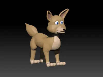 Dog 3d model 3D model