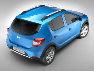 Dacia Sandero Stepway 2013 3D model