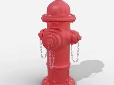 Fire Hydrant Free 3D model