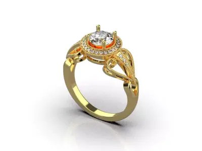 ring code 51 3D print model