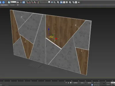 Wall Panel 24 3D model